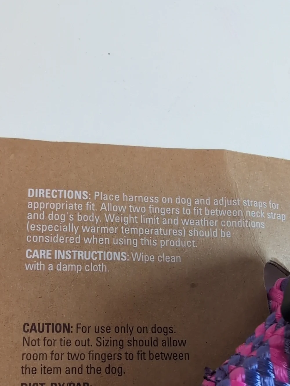 ARCADIA TRAIL Ultimate Security DOG Harness, Color: Purple & Pink NWT XXL